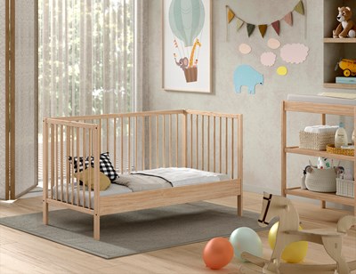 Chambres complètes-Combinaison de chambre d'enfant Dino naturel-Vipack-mailleux-8