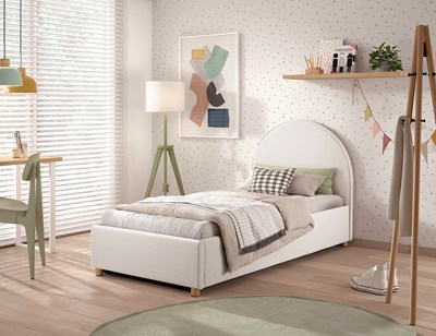 Lit enfant-MOON STORAGE LIT 90 x 200 cm BOUCLÉ BLANC-Vipack-mailleux-5