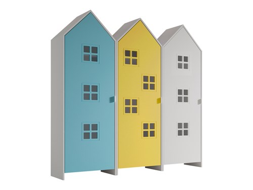 Chambres complètes-Combinaison de chambre d'enfant Casami 5-Vipack-mailleux-0