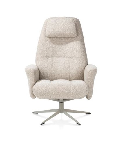 Fauteuil de relaxation-Torino, fauteuil (incl. pouf) - silk grey-Henders & Hazel-mailleux-1
