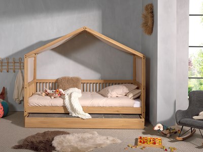 Chambres complètes-Combinaison de chambre d'enfant Forrest Oak chêne-Vipack-mailleux-1
