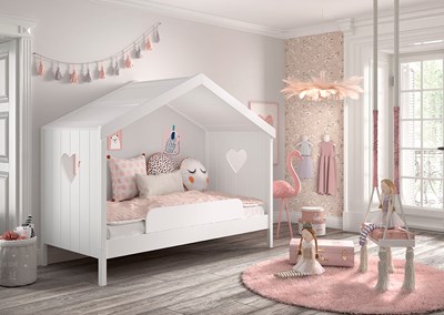 Chambres complètes-Combinaison de chambre d'enfant Amori 1-blanc-Vipack-mailleux-5