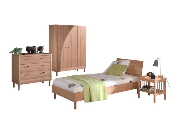 Chambres complètes-Combinaison de chambre d'enfant Forrest Oak 2-chêne-Vipack-mailleux-0