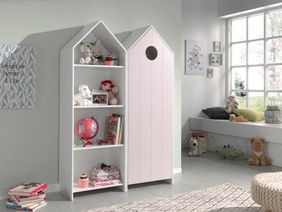 Chambres complètes-Combinaison de chambre d'enfant Casami 2-Vipack-mailleux-1