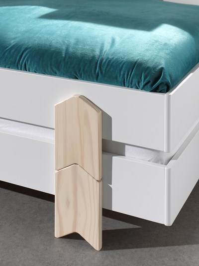 Chambres complètes-Combinaison de chambre d'enfant Modulo 2-Vipack-mailleux-4