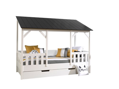 Chambres complètes-Combinaison de chambre d'enfant Housebed 8-Vipack-mailleux-0