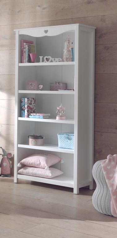 Chambres complètes-Combinaison de chambre d'enfant Amori 7-blanc-Vipack-mailleux-6