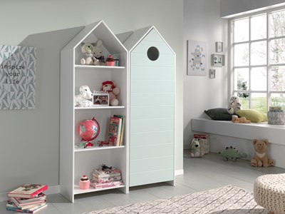 Chambres complètes-Combinaison de chambre d'enfant Casami 3-Vipack-mailleux-1