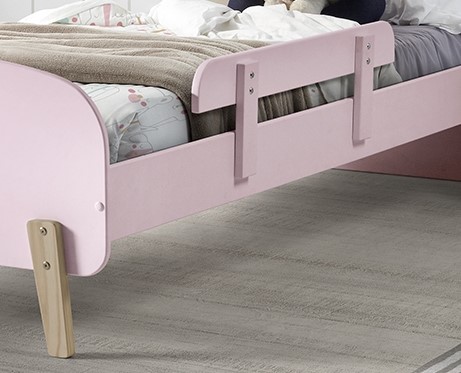 Barrière de sécurité-KIDDY BARRIÈRE DE LIT OLD PINK-Vipack-mailleux-1