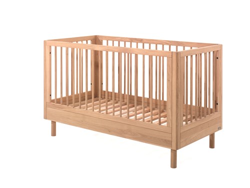 Lit bébé-FORREST LIT BÉBÉJUNIOR 70 x 140 cm CHÊNE-Vipack-mailleux-0