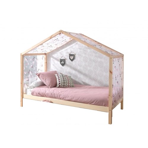 Chambres complètes-Combinaison de chambre d'enfant Dallas bois naturel-Vipack-mailleux-0