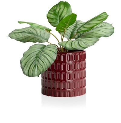 Objets deco-Bisko pot H16.5cm-Henders & Hazel-mailleux-6
