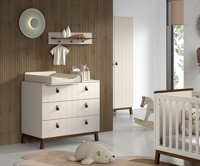 Chambres complètes-Combinaison de chambre d'enfant Sezane 4-clay-Vipack-mailleux-13