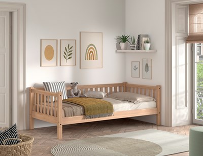 Lit enfant-SEDAL IT CAPITAINE 90 x 200 cm HÊTRE NATUREL-Vipack-mailleux-1
