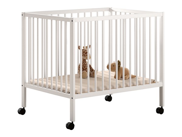 Parc bébé-DINO PARC BÉBÉ 95 x 75 cm BLANC-Vipack-mailleux-0