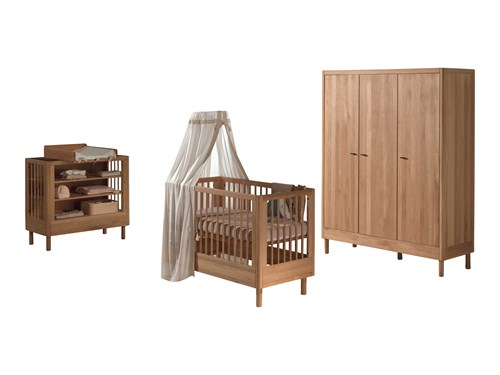 Chambres complètes-Combinaison de chambre d'enfant Forrest Oak 2-chêne-Vipack-mailleux-0