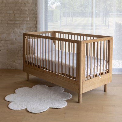 Lit bébé-FORREST LIT BÉBÉJUNIOR 70 x 140 cm CHÊNE-Vipack-mailleux-10