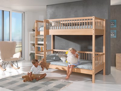 Lit superposé-FORREST LIT SUPERPOSÉ 90 x 200 cm HÊTRE NATUREL-Vipack-mailleux-4