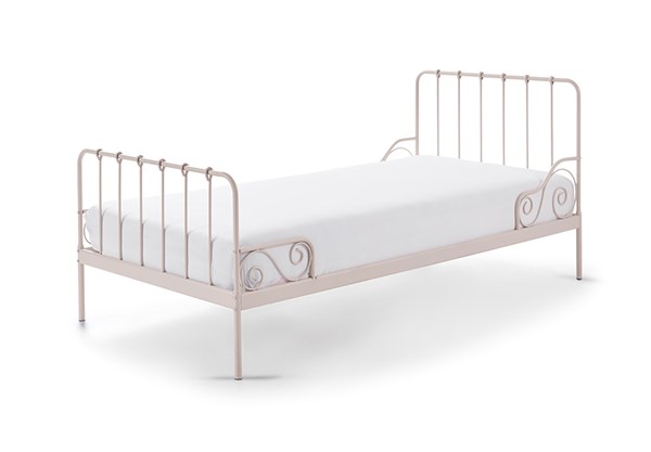 Lit enfant-ALICE LIT 90 x 200 cm ROSE-Vipack-mailleux-0