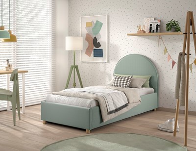Lit enfant-MOON STORAGE LIT 90 x 200 cm BOUCLÉ VERT-Vipack-mailleux-5