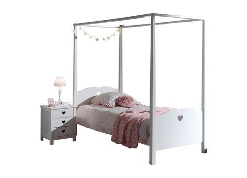 Chambres complètes-Combinaison de chambre d'enfant Amori 5-blanc-Vipack-mailleux-0