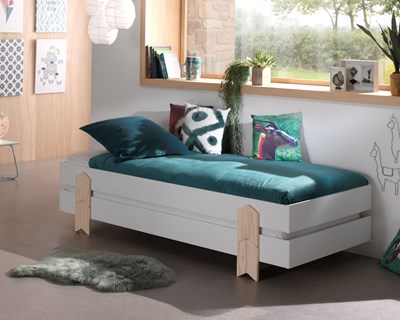 Chambres complètes-Combinaison de chambre d'enfant Modulo 2-Vipack-mailleux-5