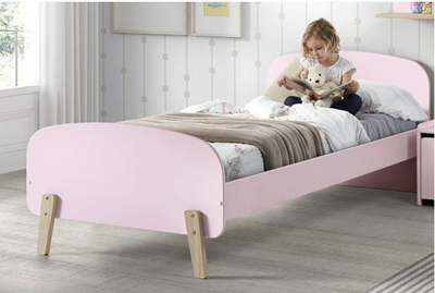Chambres complètes-Combinaison de chambre d'enfant Kiddy 3-rose-Vipack-mailleux-5