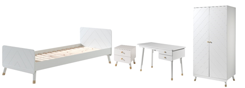 Chambres complètes-Combinaison de chambre d'enfant Billy 4-Vipack-mailleux-0