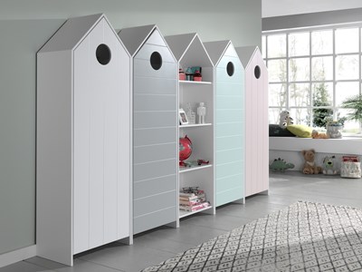 Chambres complètes-Combinaison de chambre d'enfant Casami 5-Vipack-mailleux-12