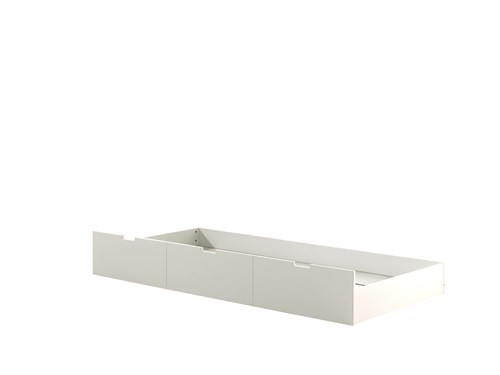 Lit tiroir-MARGRIT LIT GIGOGNE 90 x 190 cm BLANC-Vipack-mailleux-0