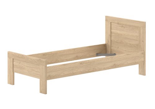 Lit enfant-SAM LIT 90 x 200 cm CHÊNE-Vipack-mailleux-0