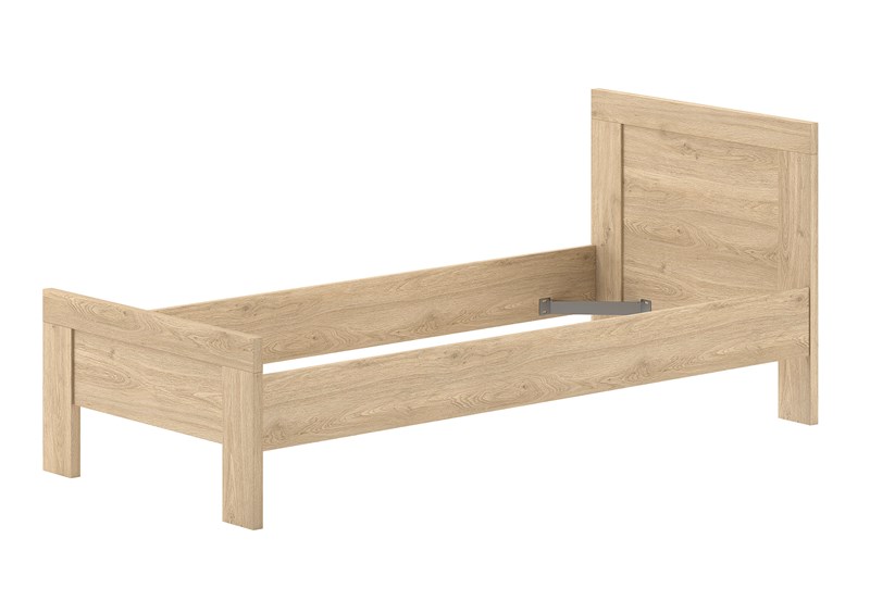 Lit enfant-SAM LIT 90 x 200 cm CHÊNE-Vipack-mailleux-0