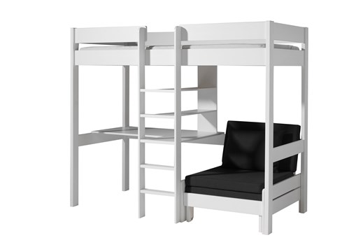 Chambres complètes-Cette PINO-combinaison se compose des éléments suivants  lit mezzanine avec fa-0