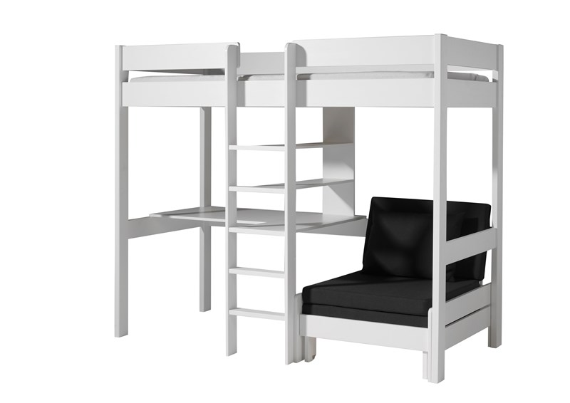 Chambres complètes-Cette PINO-combinaison se compose des éléments suivants  lit mezzanine avec fa-0