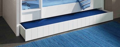 Lit tiroir-ROBIN LIT GIGOGNE 90 x 190 cm BLANC-Vipack-mailleux-1