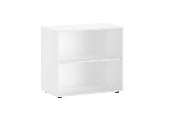 Bibliothèque-PRIMO BIBLIOTHÈQUE POUR LIT MI-HAUTEUR BLANC-Vipack-mailleux-0