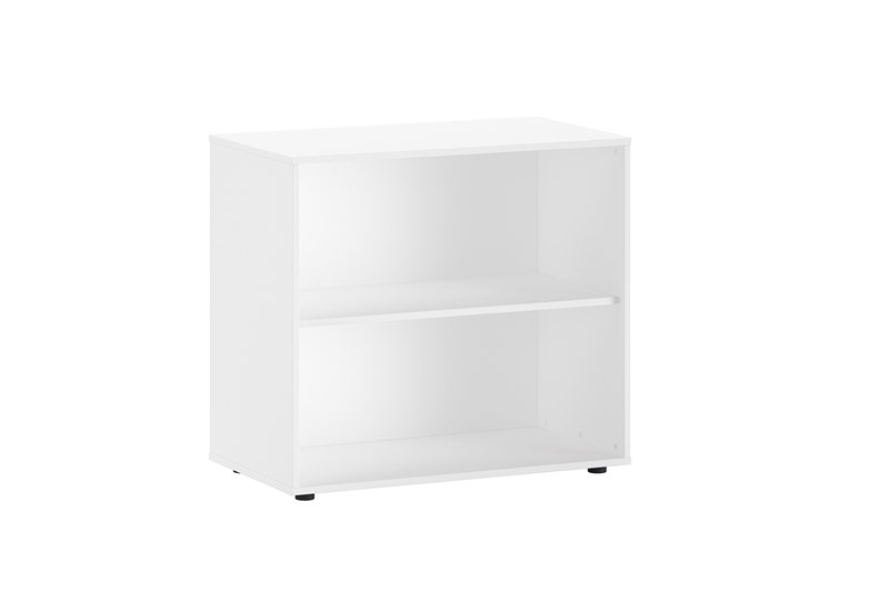 Bibliothèque-PRIMO BIBLIOTHÈQUE POUR LIT MI-HAUTEUR BLANC-Vipack-mailleux-0