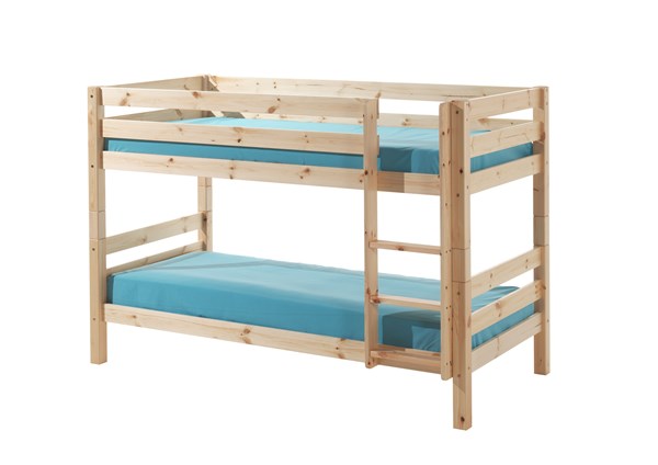 Lit superposé-PINO LIT SUPERPOSÉ (H 140cm) 90 x 200 cm NATUREL-Vipack-mailleux-0