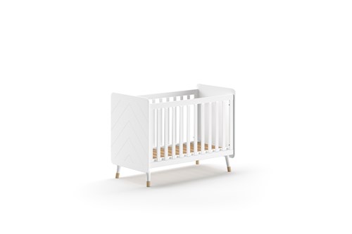 Lit bébé-BILLY LIT BÉBÉ 60 x 120 cm SATIN WHITE-Vipack-mailleux-0