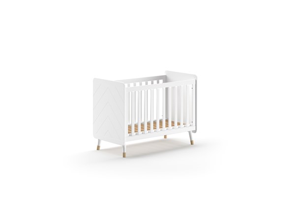 Lit bébé-BILLY LIT BÉBÉ 60 x 120 cm SATIN WHITE-Vipack-mailleux-0