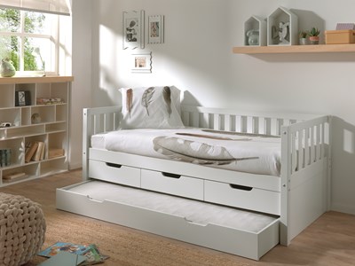 Chambres complètes-Combinaison de chambre d'enfant Fritz 1-blanc-Vipack-mailleux-5