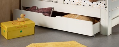 Chambres complètes-Combinaison de chambre d'enfant Jumper blanc-Vipack-mailleux-6