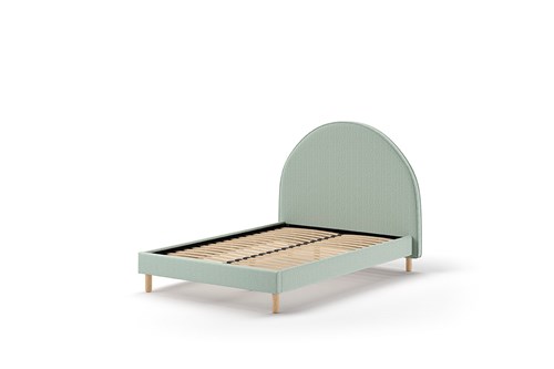 Lit enfant-MOON LIT 140 x 200 cm BOUCLÉ VERT-Vipack-mailleux-0