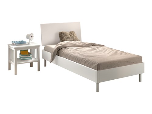 Chambres complètes-Combinaison de chambre d'enfant Forrest Beech 4-hêtre laqué blanc-Vipack-maill-0